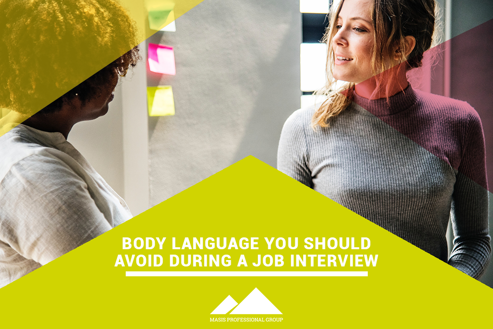 body language during a job interview