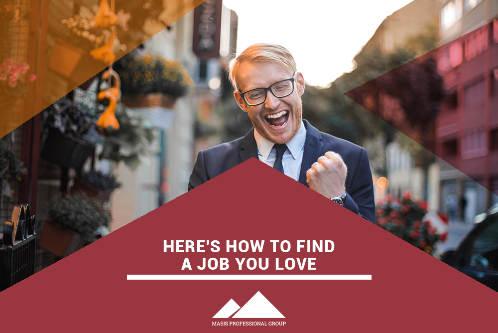 find a job you love